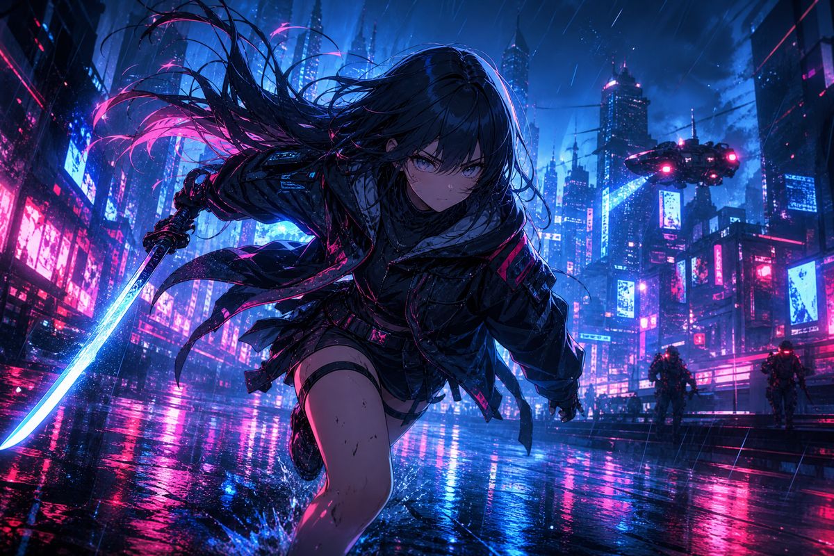 探花-霓虹都市代码少女动漫剪辑